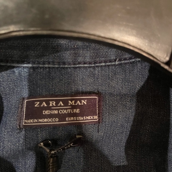 Zara jeans dress shirt nwt - Picture 7 of 7